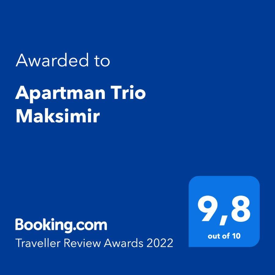 Apartman Trio Maksimir Ζάγκρεμπ Εξωτερικό φωτογραφία